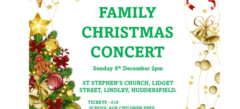 Afternoon Family Christmas Concert Featuring Lindley Band and Tower Brass – St Stephen’s Church Lindley